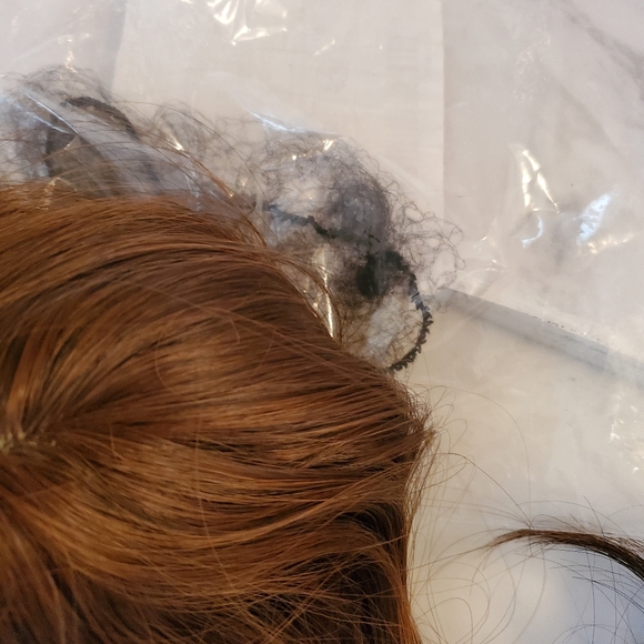 Synthetic Hair Topper ,new Brunished Brown - Picture 7 of 7